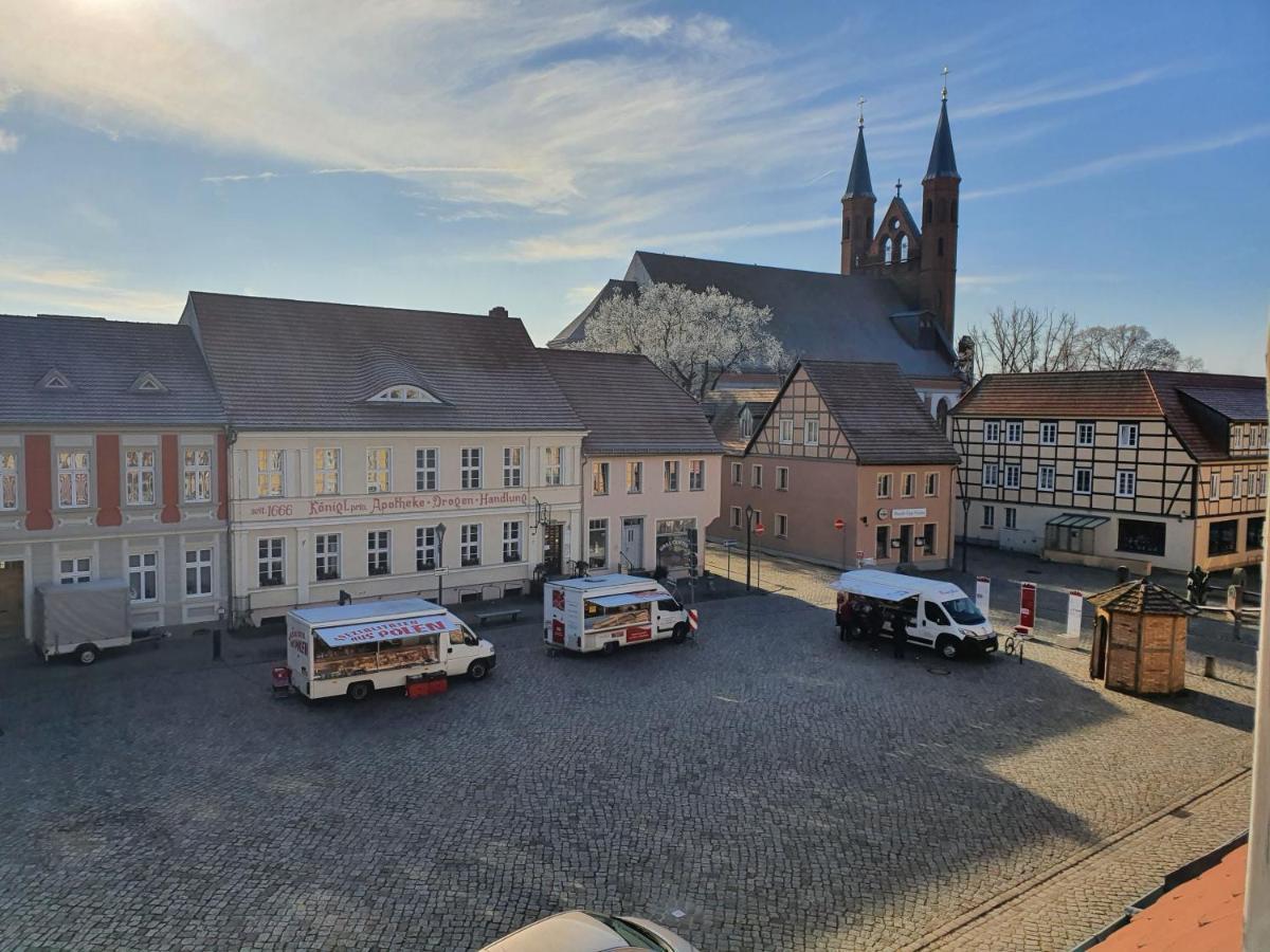 Cafe Schroeder Ferienwohnung Kyritz Exterior photo